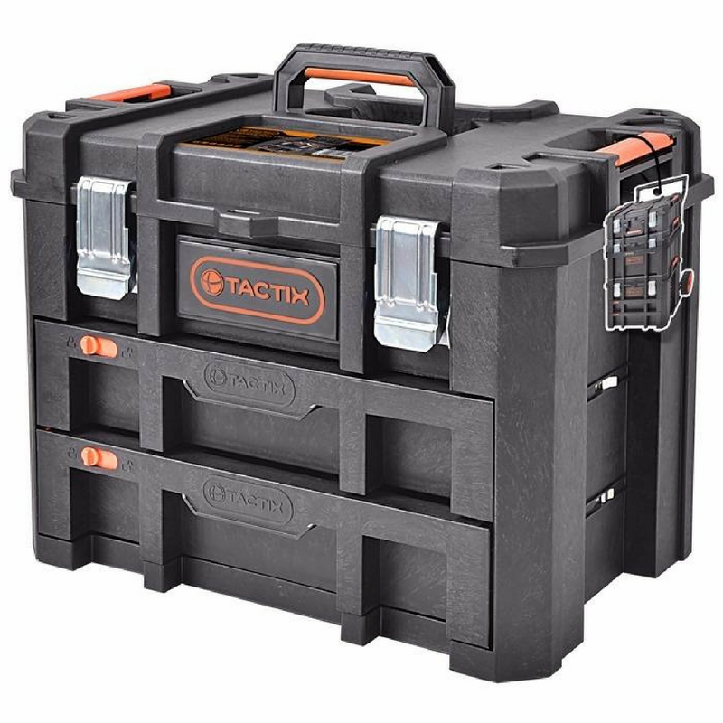 Caja De Herramientas Modular Tactix 2 Cajones