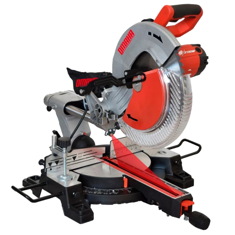 Cintura Lirio exégesis Sierra Ingletadora Telescópica Omaha 10" 1800w Con Láser