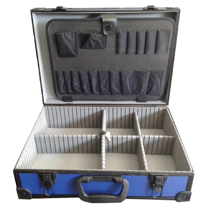 Maletin Portafolio Valija Aluminio - Caja Herramientas - Cajas, Juegos de  Herramientas y Organizadores