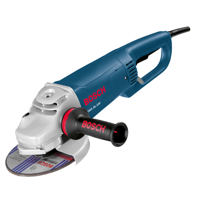 Amoladora Angular BOSCH Gws 26-230 230mm 2500 w - Amoladoras 9” - 230mm -  Amoladoras Angulares - Amoladoras