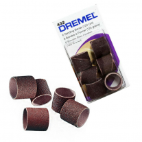 Banda De Lija 12.7mm 1/2" Grano 120 Dremel 432 x 6 Unidades