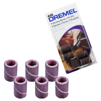 Banda De Lija 6.4mm 1/4" Grano 120 Dremel 438 x 6 Unidades