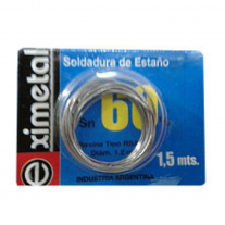 Estañolín 60% Eximetal En Blister x 1.50 mts