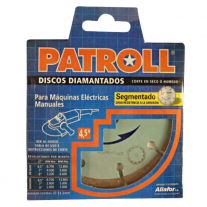 Disco Diamantado Patroll 115mm Turbo Segmentado