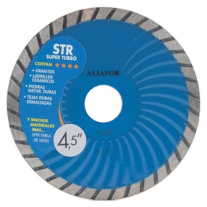 Disco Diamantado Aliafor Str 115mm 4.5"