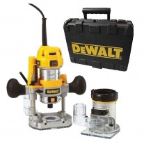 Fresadora Router Rebajador Dewalt Compacto DWP611PK 900w + Maleta