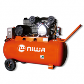 Compresor Niwa ACW100 Bicilíndrico 2HP Tanque 100Lts