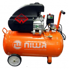 Compresor de aire Niwa 50 litros 2,5HP 2 salidas