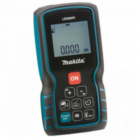 Medidor De Distancia Laser Makita LD080PI 80mts De Alcance