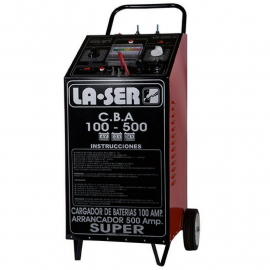 Cargador Arrancador 12 y 24v LA-SER 100/500