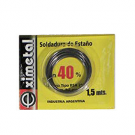 Estañolin 40% Eximetal En Blister x 1.5mts