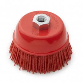 Cepillo Copa Abrasivo Bremen 100 mm 4" Para Amoladora Angular 