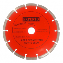 Disco Diamantado Experto Linea 2002 180mm Segmentado