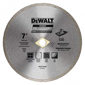 Disco Diamantado Dewalt 7" Continuo