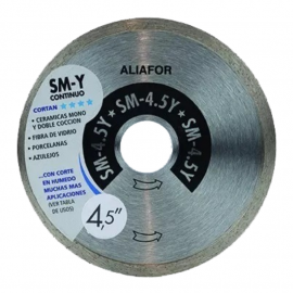 Disco Diamantado Aliafor Sm-Y 4.5"