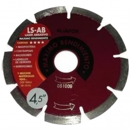 Disco Diamantado Aliafor Ls-Ab Mx 4.5"