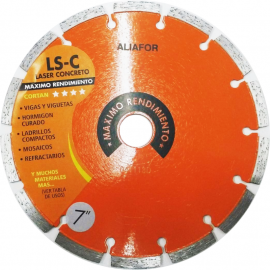 Disco Diamantado Aliafor Ls-C Mx 7" 180mm