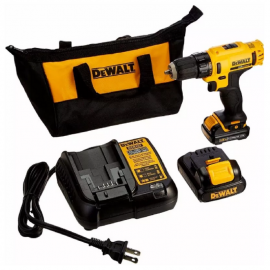 Atornillador Inalámbrico Dewalt DCD710S2 12v Litio + 2 Bat Bolso