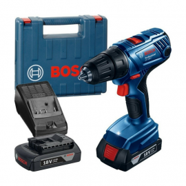 Taladro Atornillador Inalámbrico Bosch Gsr180-Li + 2 Baterías y Maletín