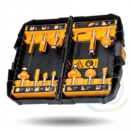 Set 12 Fresas Para Router Dw90016 Dewalt Profesional