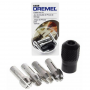 Juego De Mandril y Pinzas De Sujeción 0.8 a 3.2mm Dremel 4485 Set De 5 Piezas