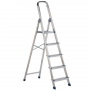 Escalera De Aluminio Plegable 5 Escalones KLD 102 cmts