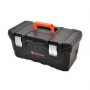 Caja de Herramientas Tactix 20” plástica con organizador y broche metálico
